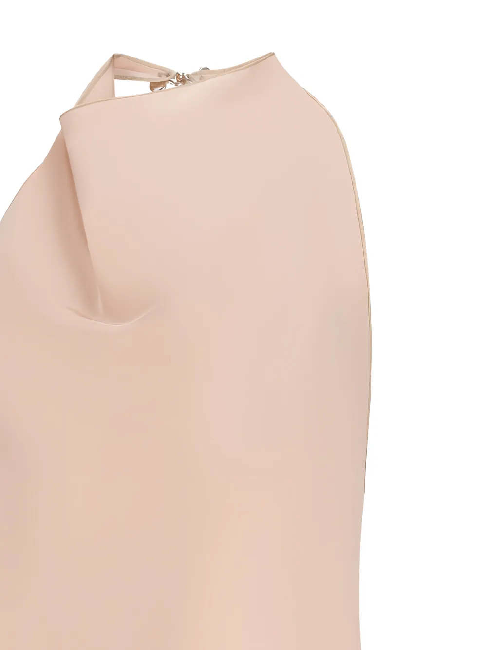  Stephan Janson Knotted Mini Dress - Neutrals 