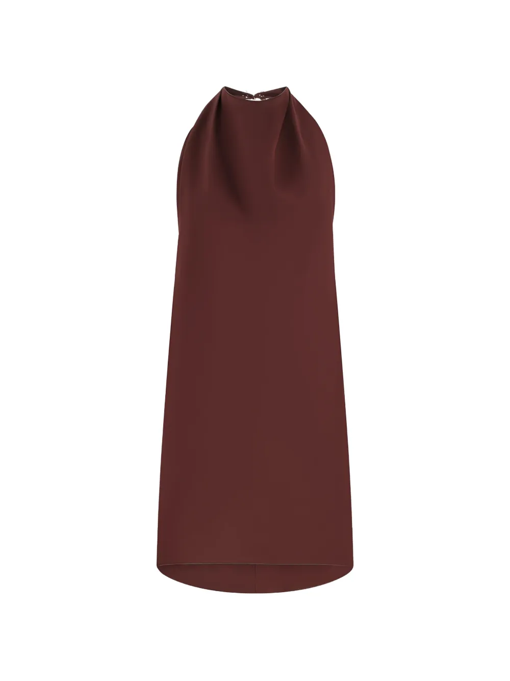 Stephan Janson halterneck mini dress - Marrone