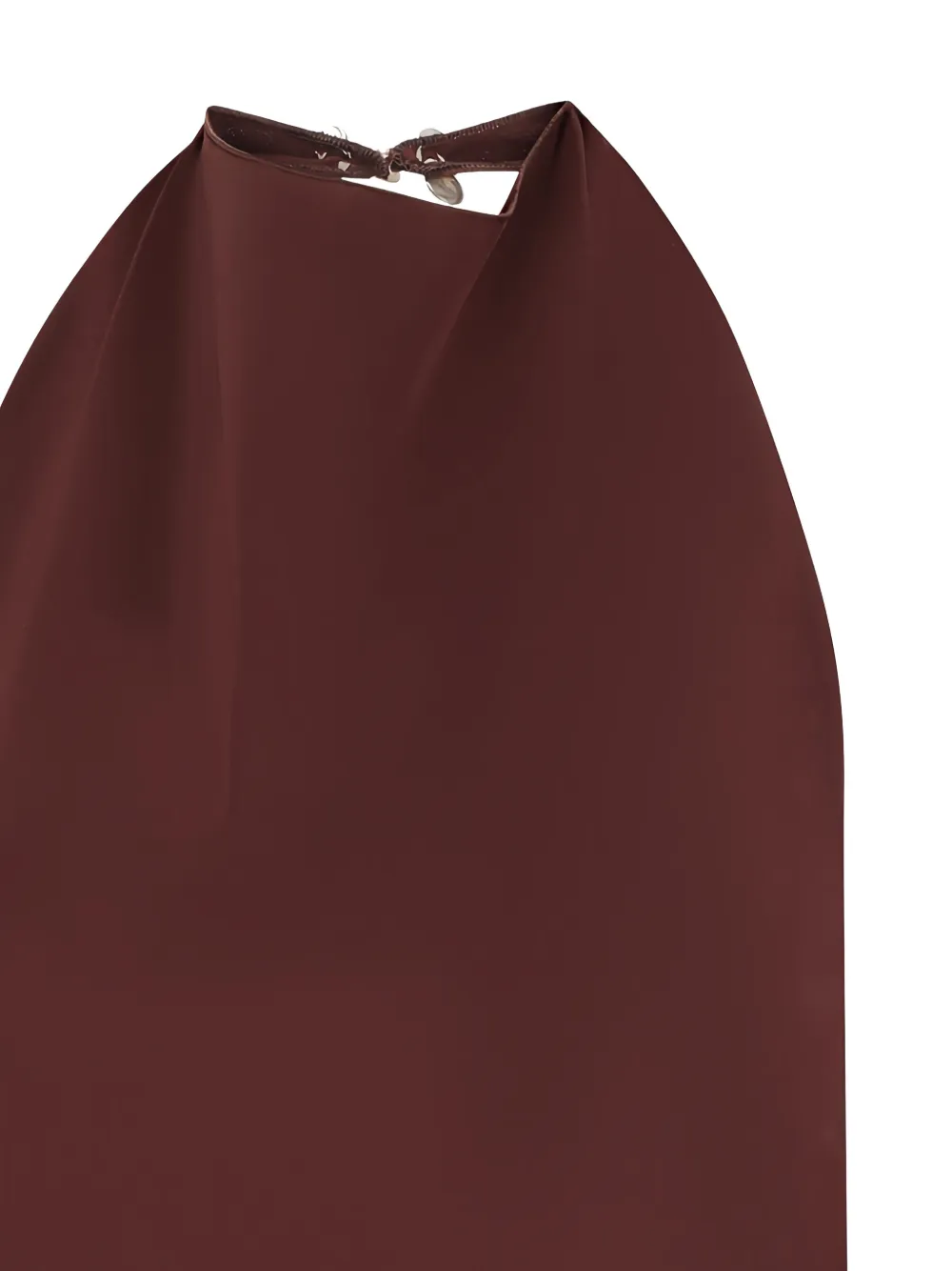  Stephan Janson Halterneck Mini Dress - Brown 