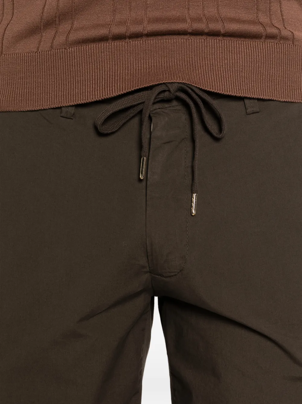 Briglia 1949 Shorts met trekkoord Bruin