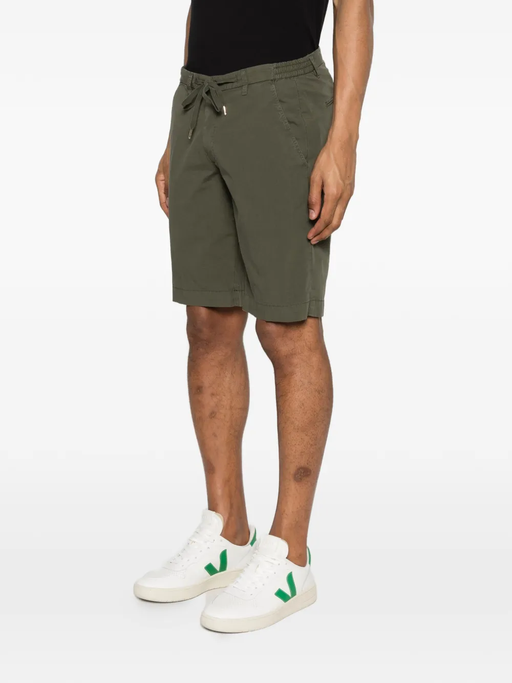 Briglia 1949 Shorts met trekkoord Groen