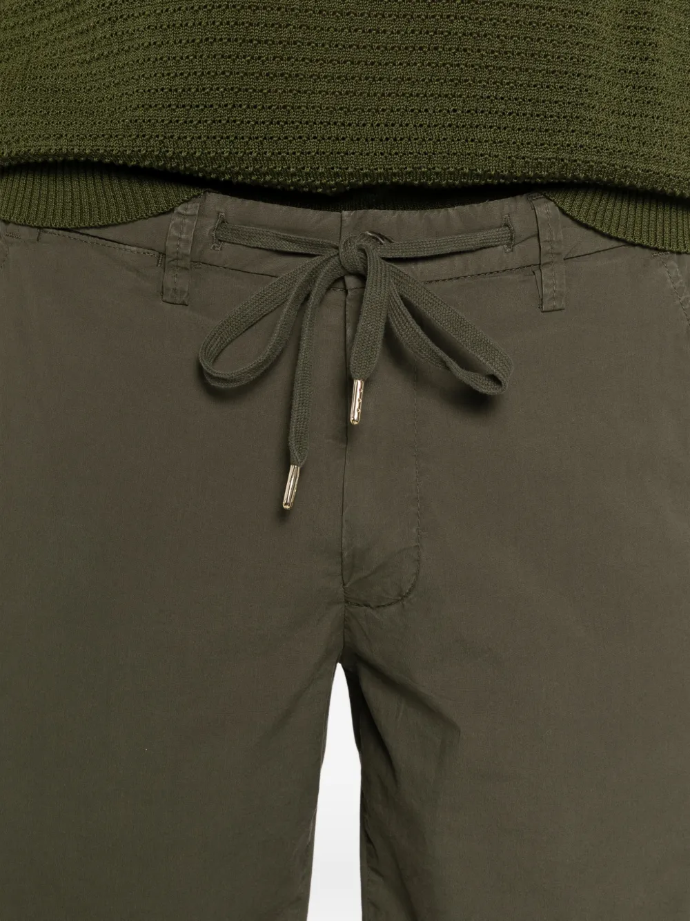Briglia 1949 Shorts met trekkoord Groen