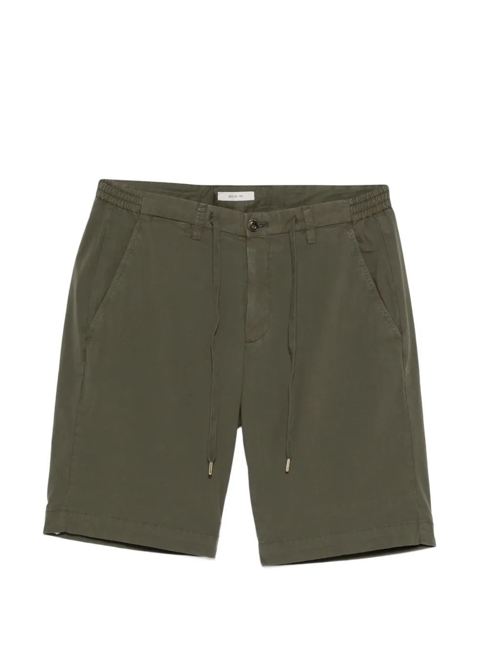 Briglia 1949 drawstring tailored shorts - Verde