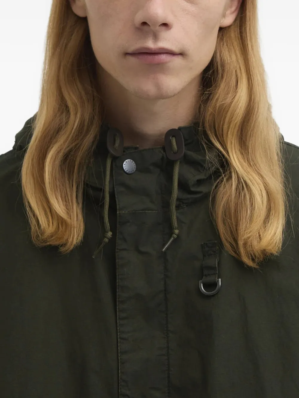 Barbour Westoe katoenen jack met capuchon Groen