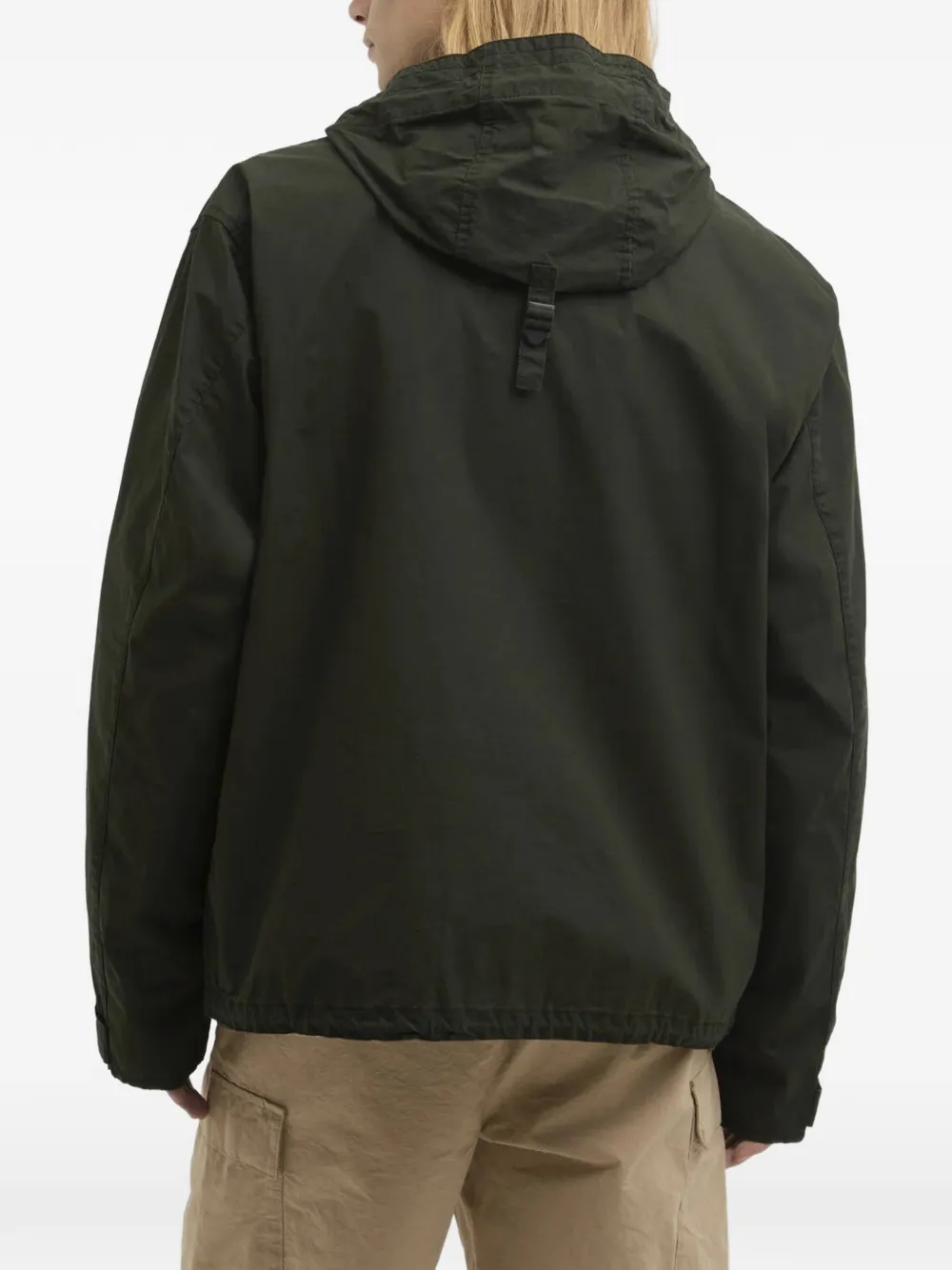Barbour Westoe katoenen jack met capuchon Groen