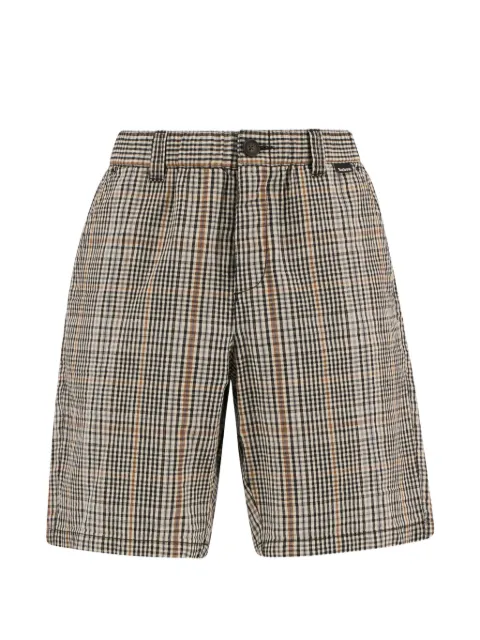 Barbour Fife checked shorts