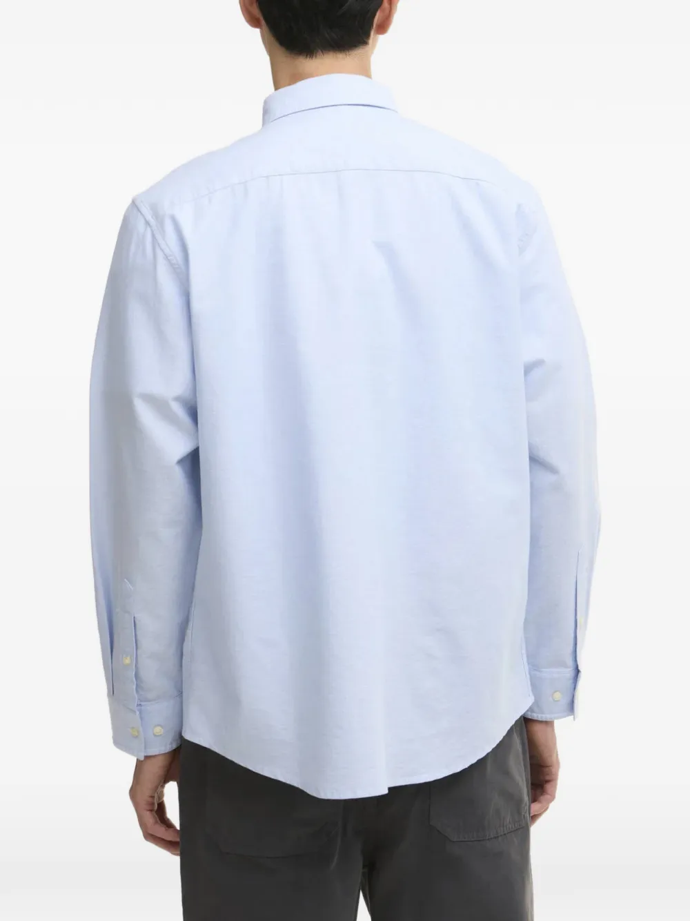 Barbour Arnham katoenen overhemd met zak Blauw