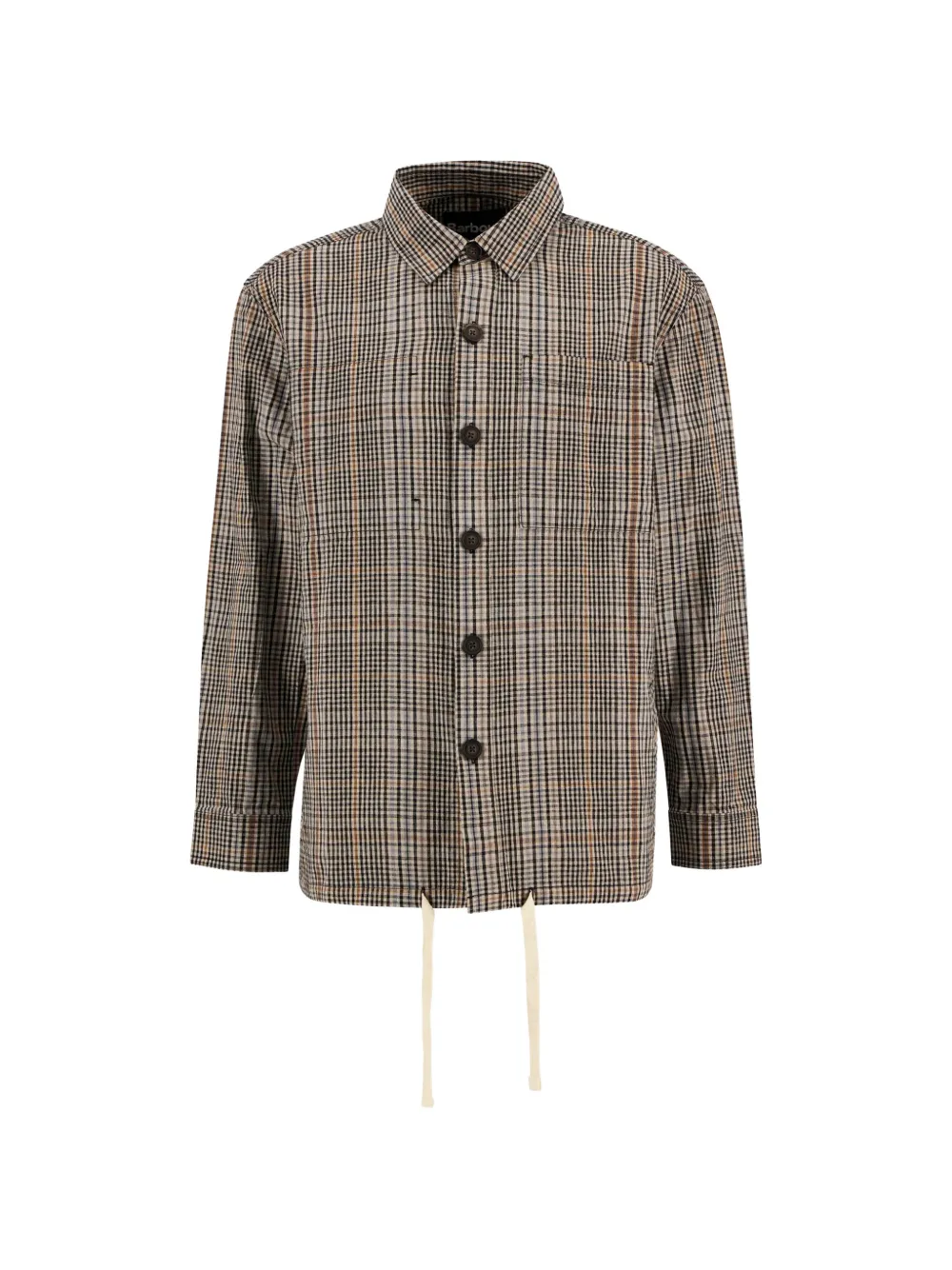 Barbour Fife check pocket shirt - Nude