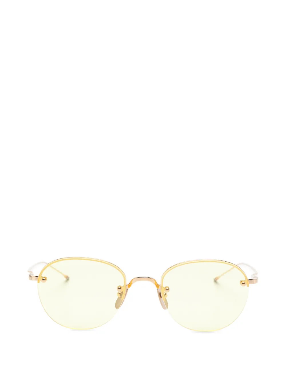 Thom Browne Eyewear round-frame sunglasses - Oro