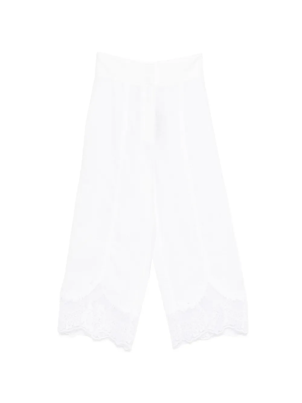 TWINSET lace trousers - Bianco