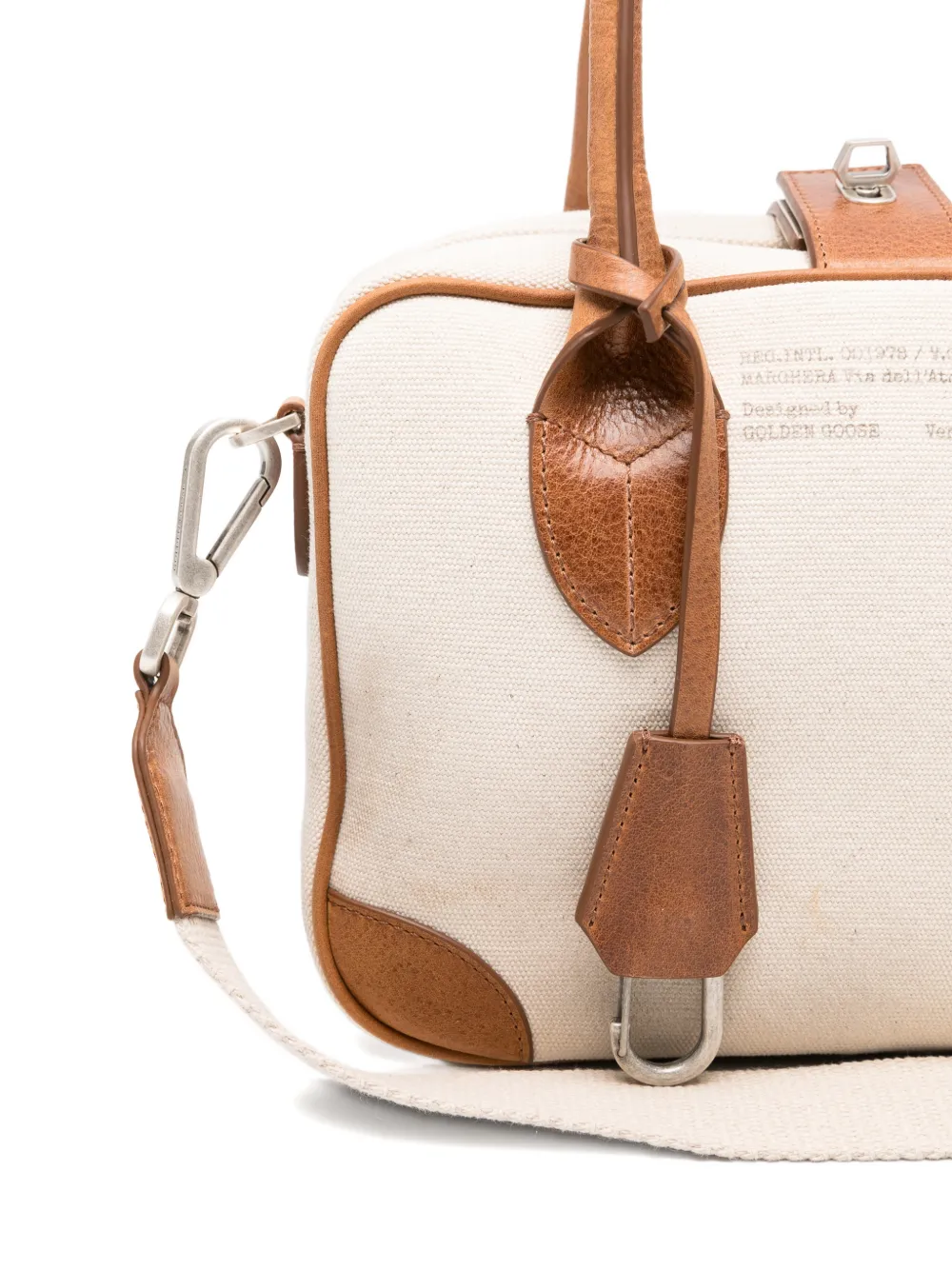 Golden Goose Canvas shopper Beige
