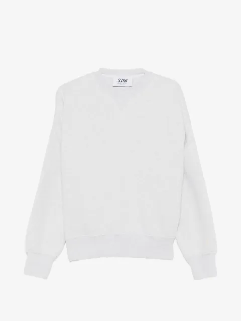 Golden Goose Cropped-Hoodie im Distressed-Look