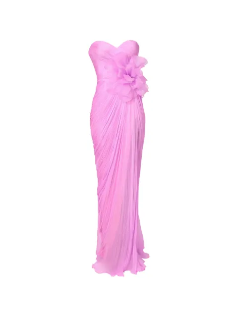 Iris Serban Abito lungo Sisi a fiori