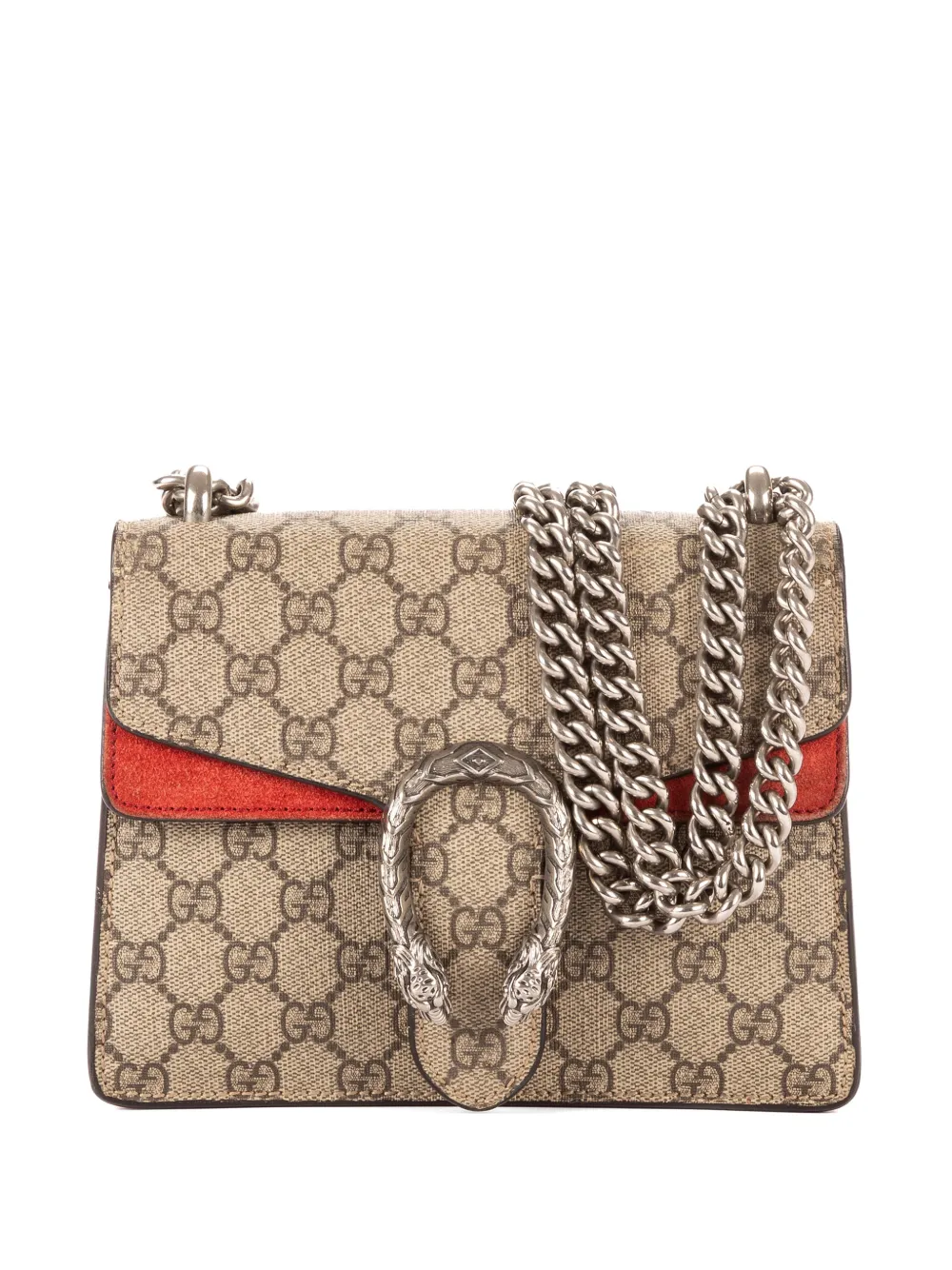 Gucci Pre-Owned mini Dionysus GG Supreme shoulder bag - Toni neutri