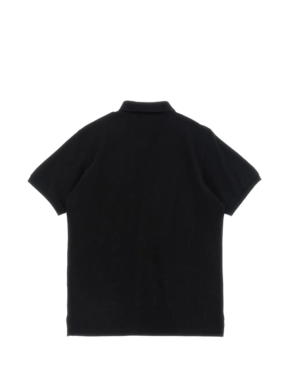 Stone Island Junior Poloshirt met logopatch Zwart