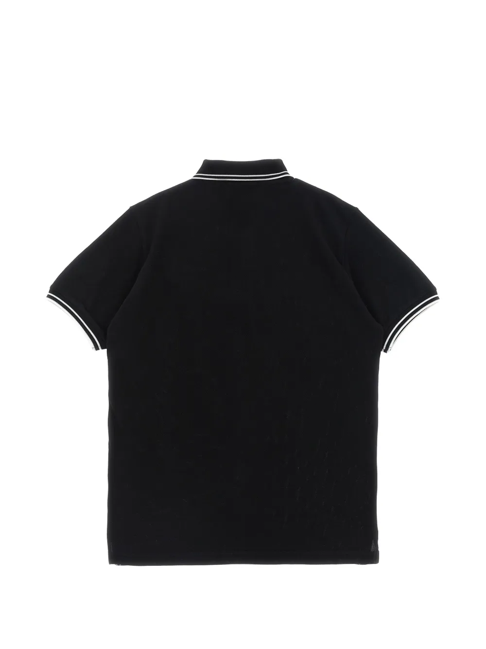 Stone Island Junior Poloshirt met logopatch Zwart