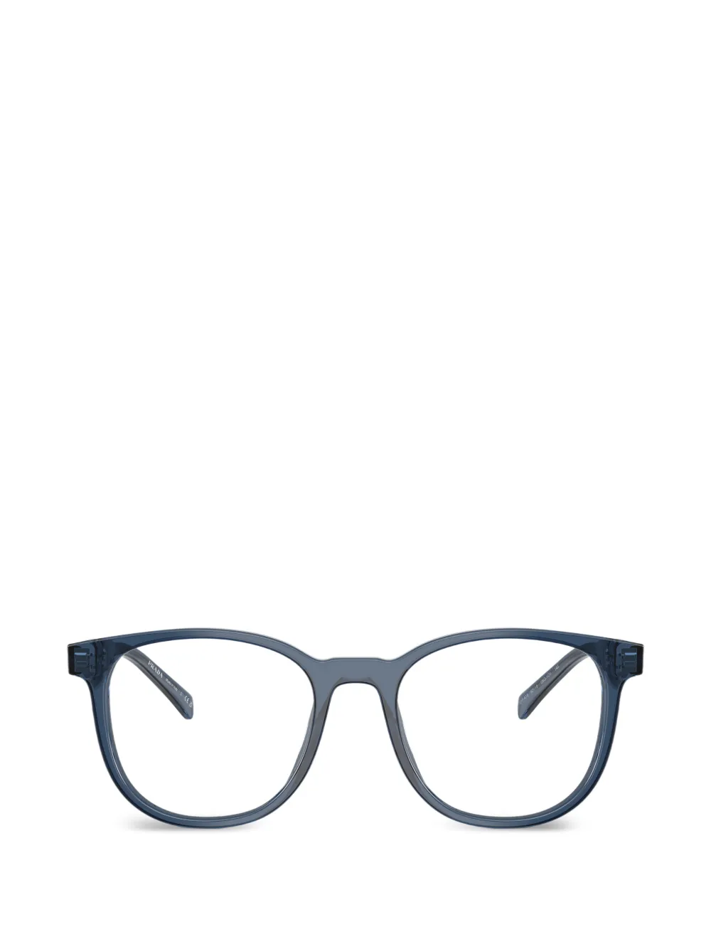 Prada Eyewear round frame glasses | Blue | Image 1