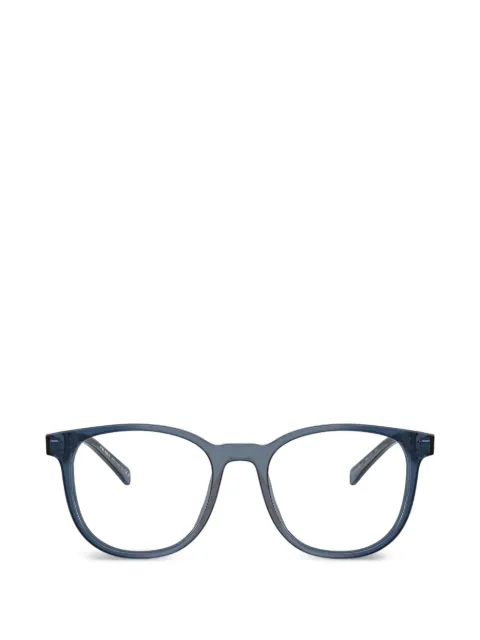 Prada Eyewear round frame glasses