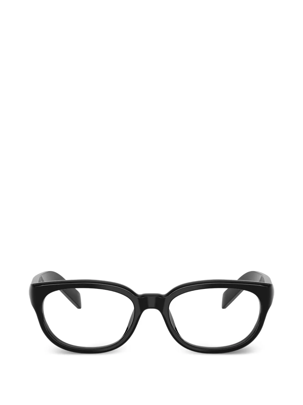 Prada Eyewear oval-frame glasses - Nero