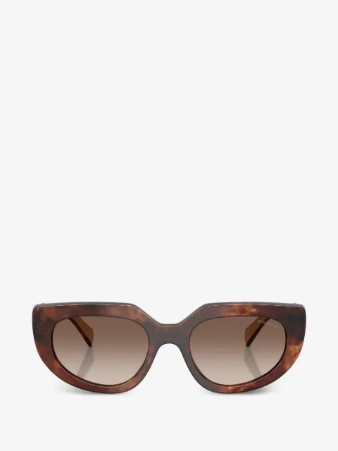 Prada Eyewear patterned geometric sunglasses