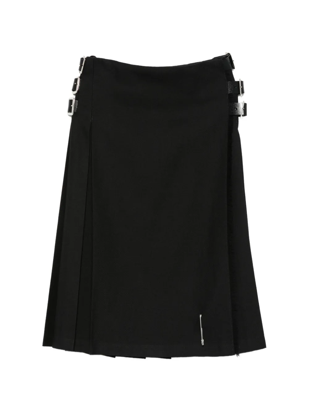 Le Kilt buckle skirt - Nero