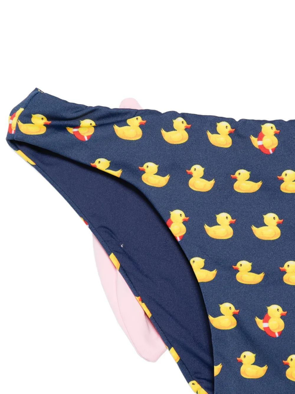 MC2 Saint Barth Kids Madame zwembroek met eendenstrik Blauw