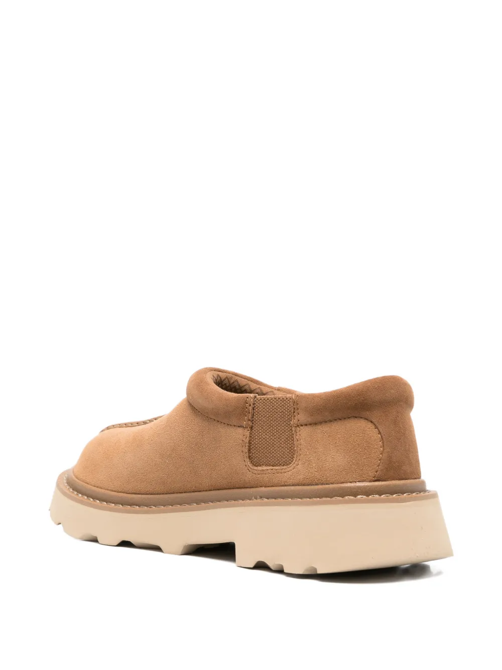 UGG Tasman Lug topstitching loafers Bruin