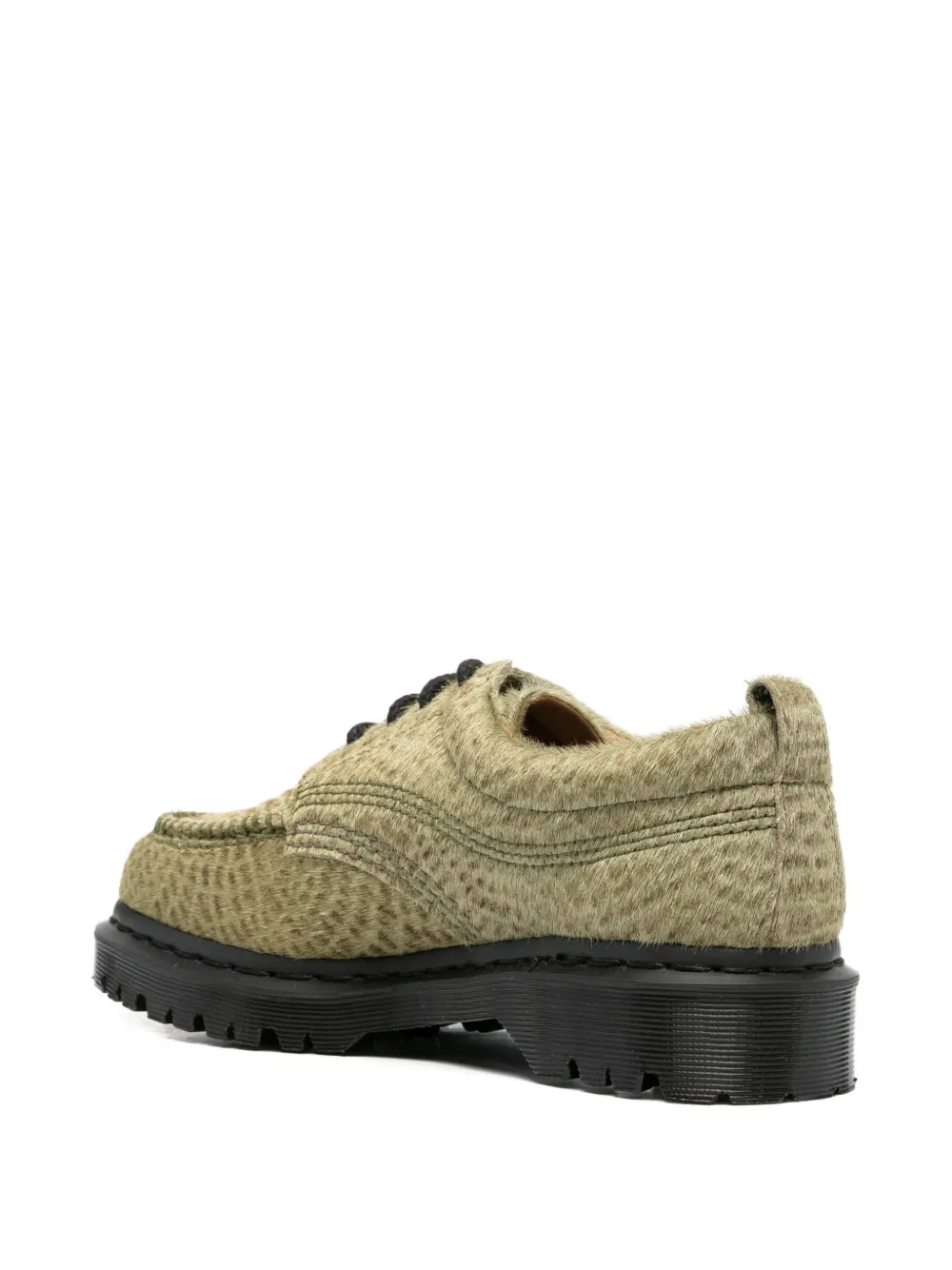 Dr. Martens Lowell derby schoenen met textuur Groen