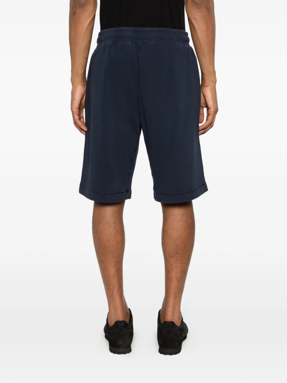 C.P. Company Shorts met logopatch en trekkoord Blauw