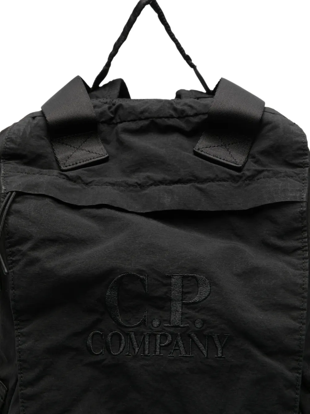 C.P. Company Plain Paper Touch Mixed Backpack | Black | FARFETCH