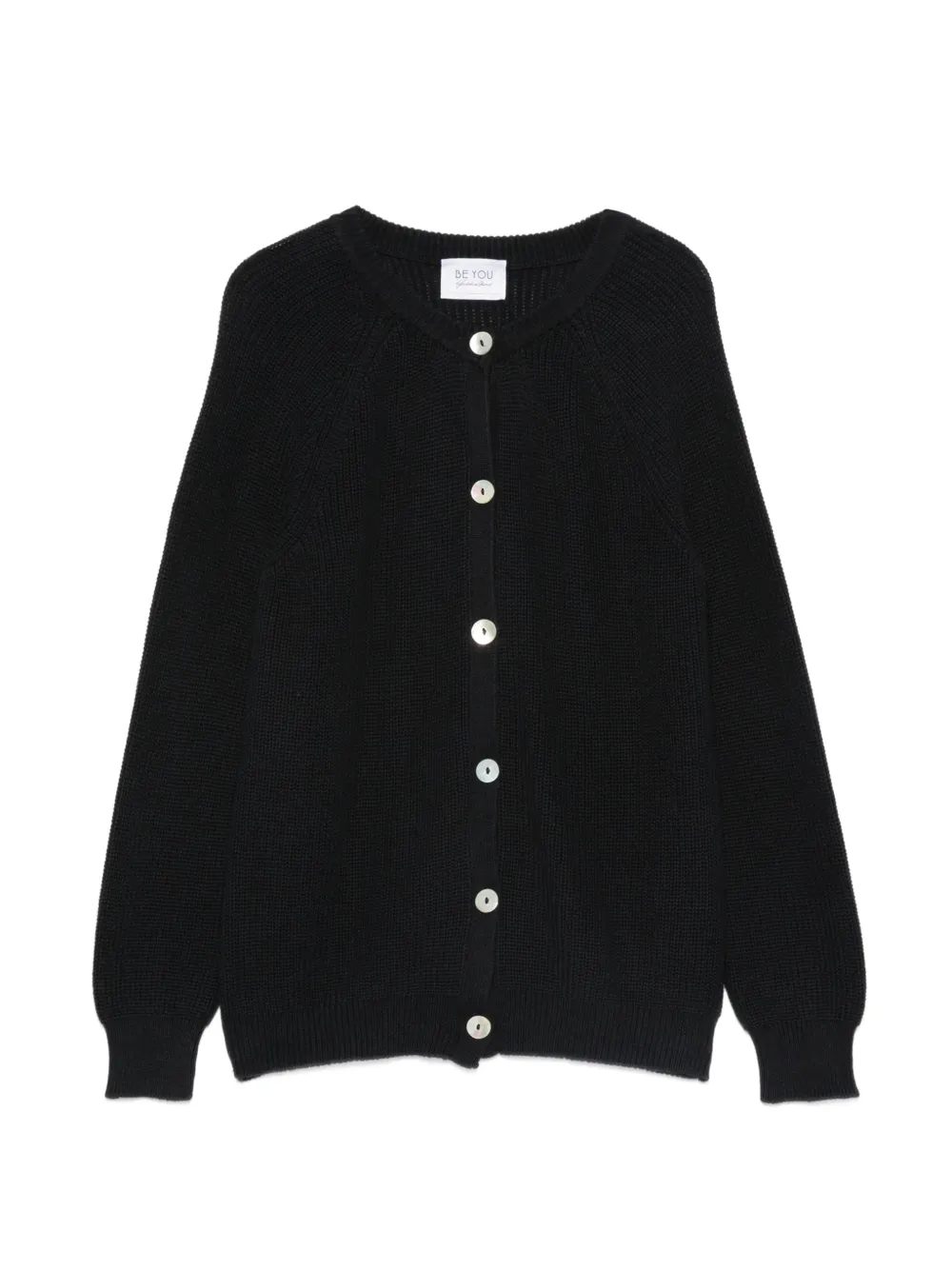 BeYou buttoned cardigan - Blu