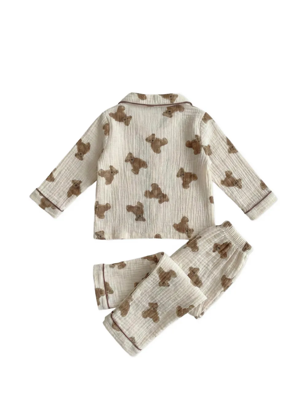 Cozy Crew Club The Bear pyjama - Wit