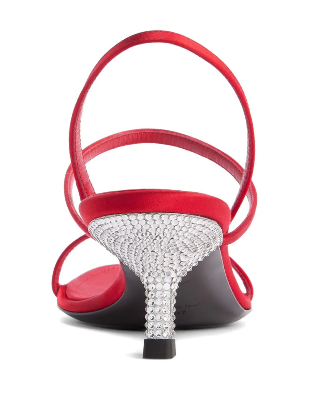 Giuseppe Zanotti Saphyra sandalen Rood