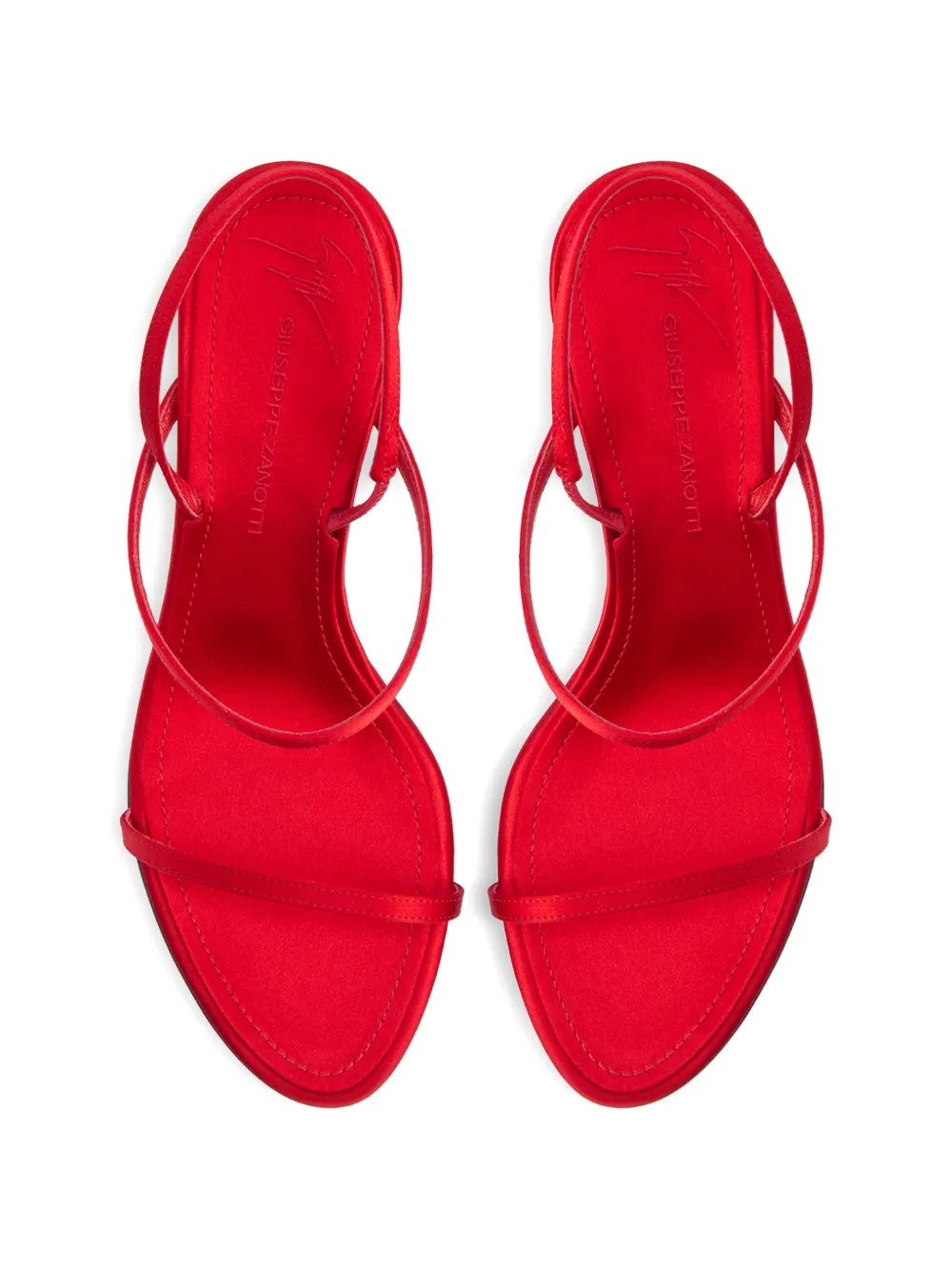 Giuseppe Zanotti Saphyra sandalen Rood
