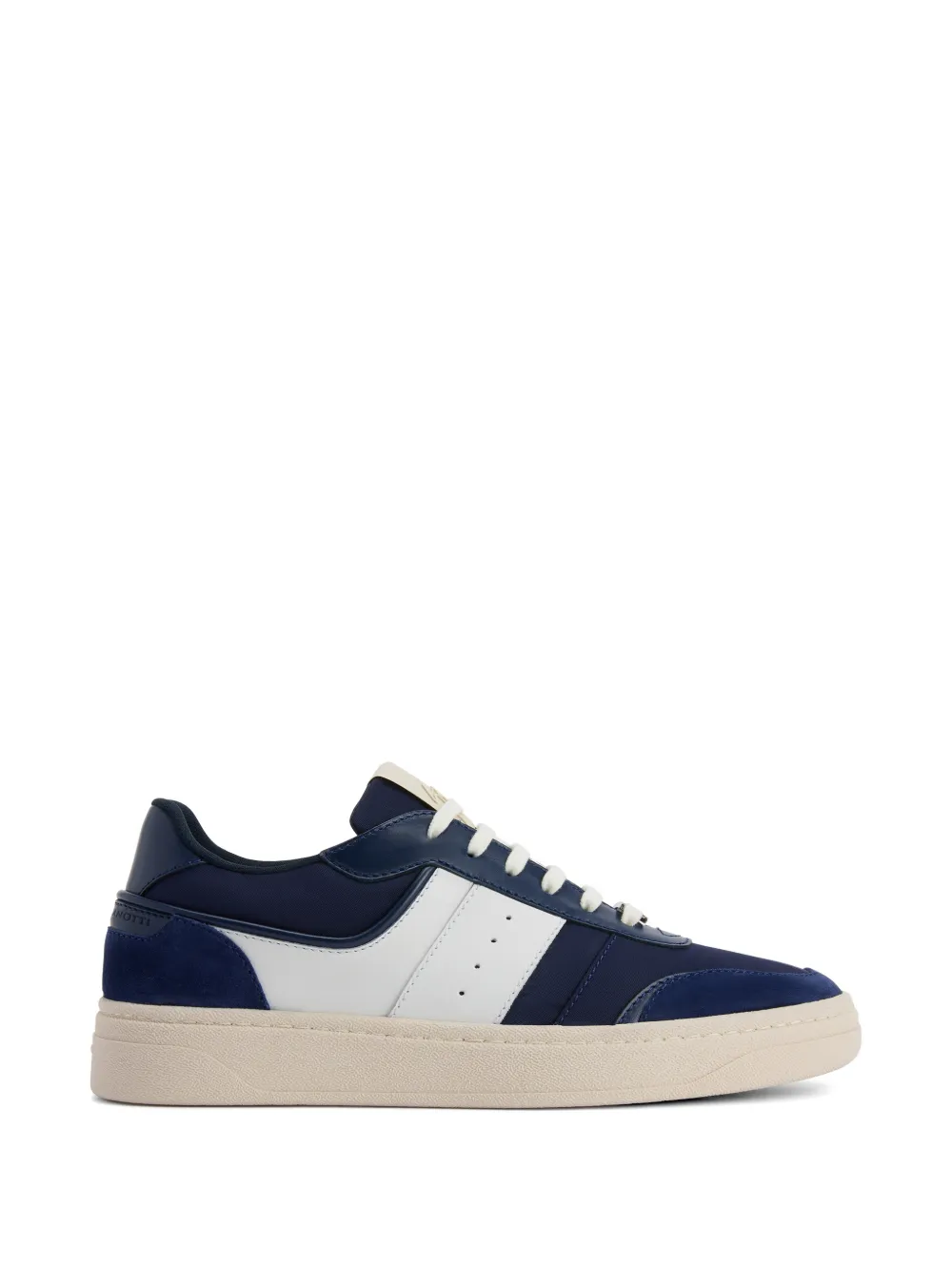 Giuseppe Zanotti Gz Thor leather lace loop sneakers Blauw