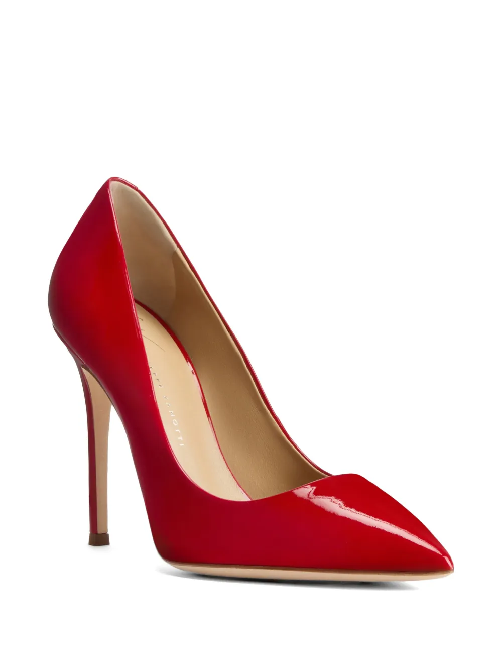 Giuseppe Zanotti patent leather heeled pumps Rood
