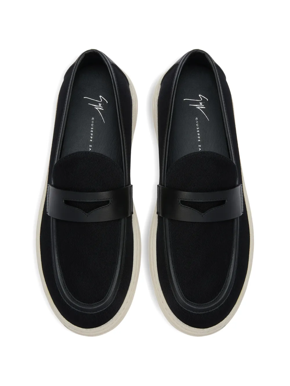 Giuseppe Zanotti GZ sneakers met stikseldetail Zwart