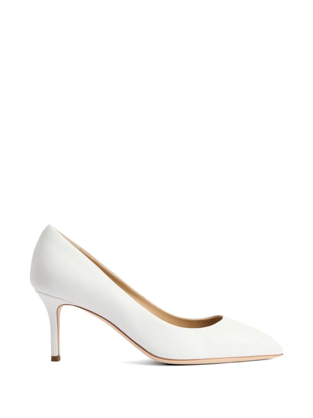 Giuseppe Zanotti Lucrezia leather pumps - Bianco