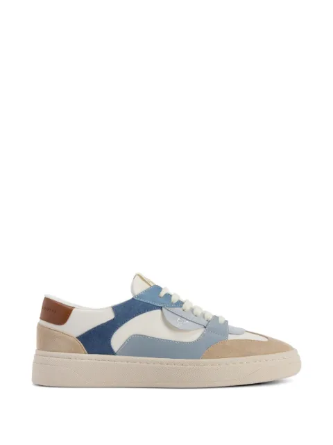Giuseppe Zanotti low-top Gz sneakers i læder med colourblocking