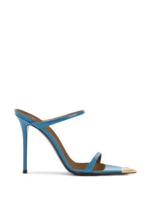 Giuseppe Zanotti Slim 2.0 フィッシュボーン サンダル | ブラック