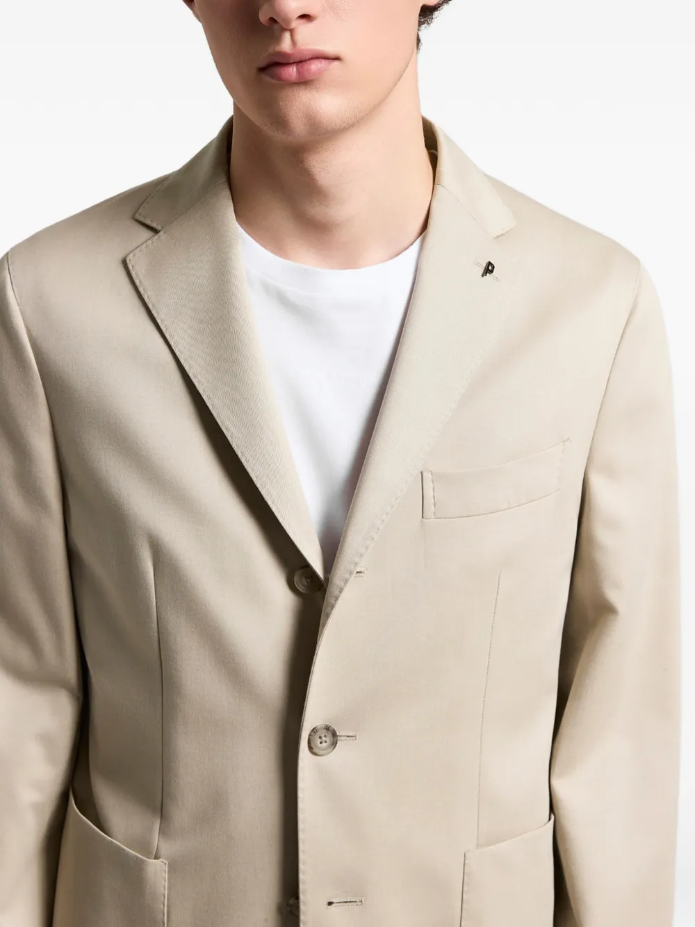  Peserico Front-button Blazer - Neutrals 