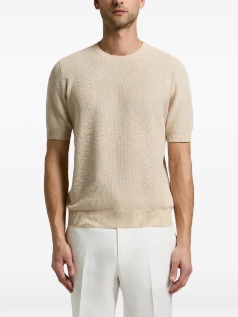 Peserico textured-knit top