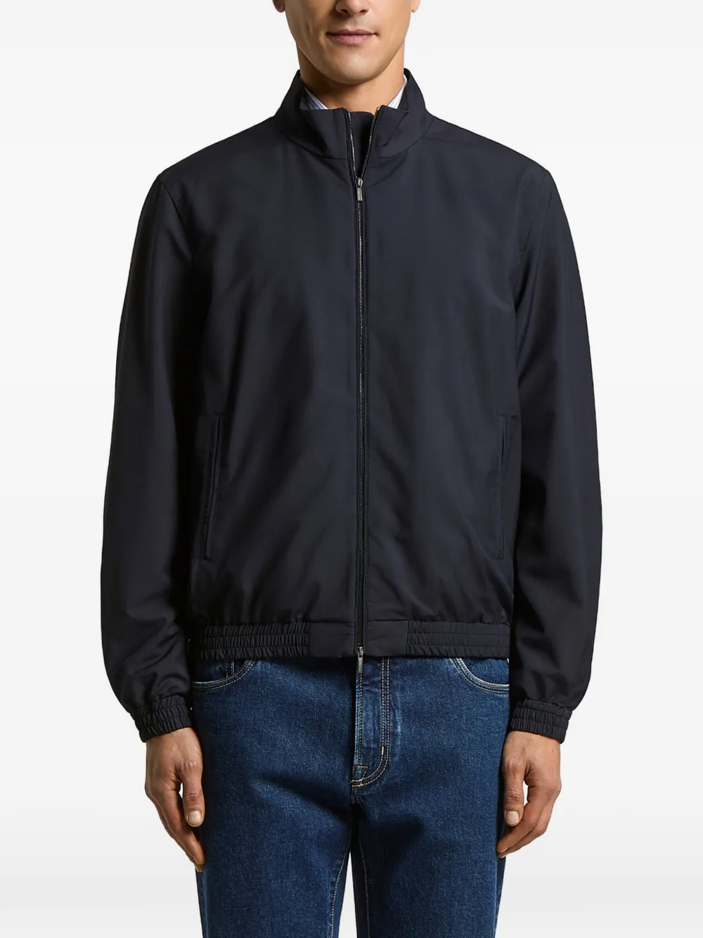 Peserico zip-fastening jacket - Blue