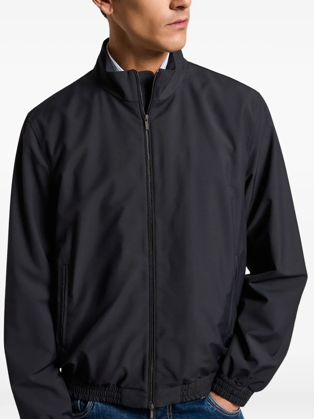  Peserico Zip-fastening Jacket - Blue 