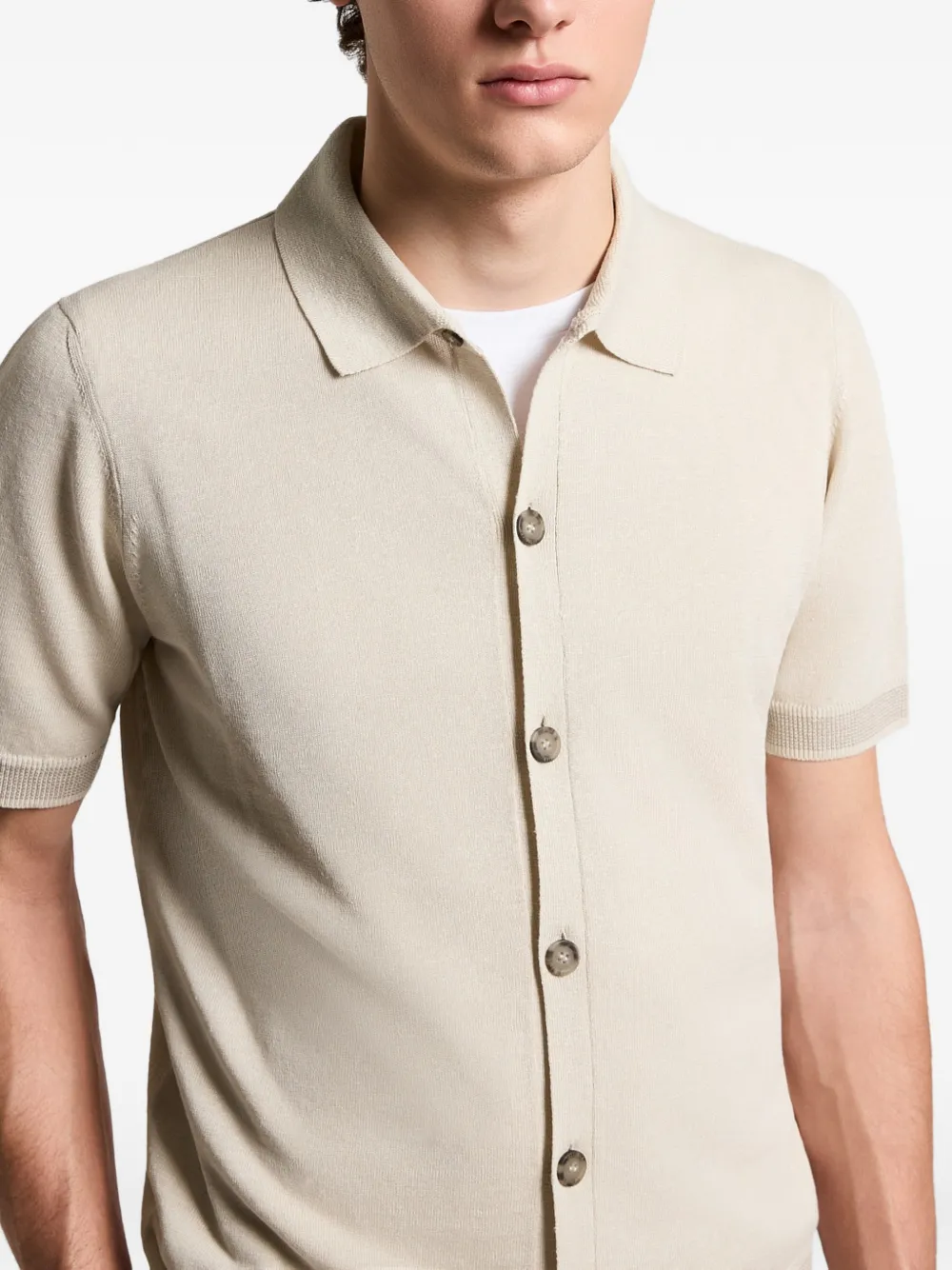  Peserico Short-sleeve Shirt - Neutrals 