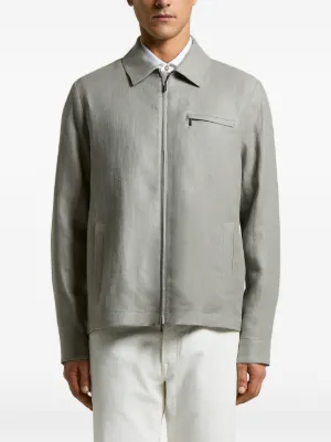 Brunello Cucinelli ジップアップ ジャケット | ニュートラル