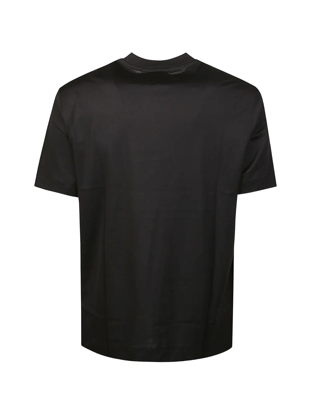Emporio Armani Katoenen T-shirt met print Zwart
