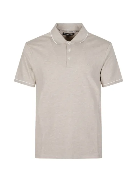 Michael Kors button-fastening polo shirt