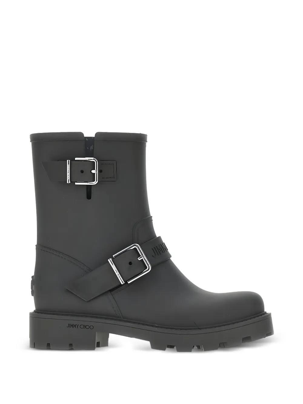 Jimmy Choo Biker boots met gespbandje Zwart