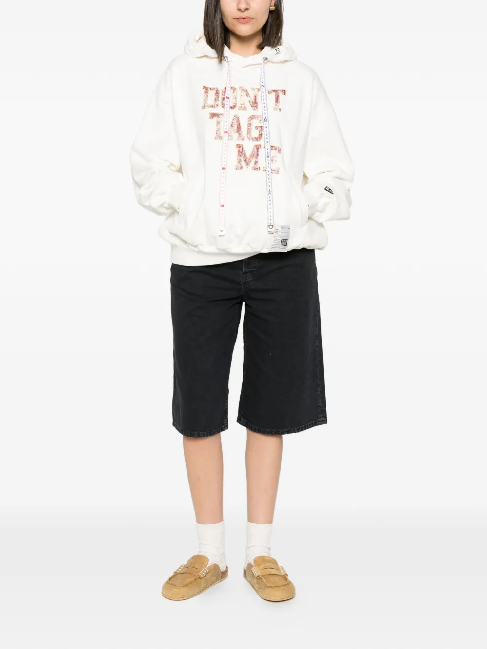 Maison MIHARA YASUHIRO Hoodie met lange mouwen Wit
